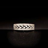 Or Blanc 18K & Diamants