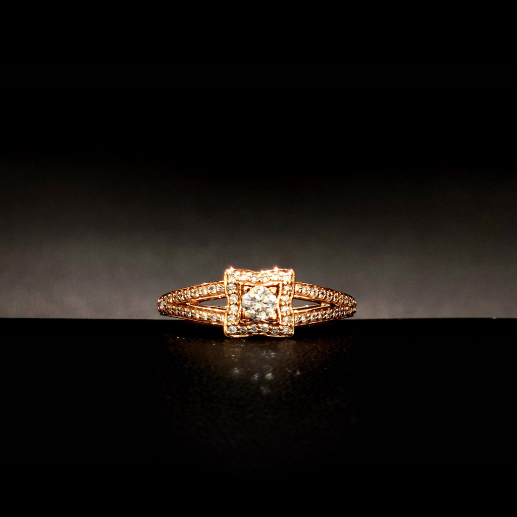 Or Rose 18K & Diamants