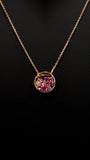 Or Rose 18K, Saphirs Roses, Tourmalines Roses & Diamant