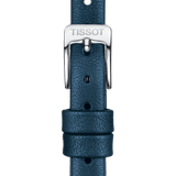 Bracelet officiel Tissot cuir bleu entre-cornes 09 mm