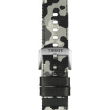 Bracelet officiel Tissot tissu kaki entre-cornes 22 mm