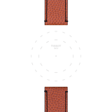 Bracelet officiel Tissot NBA cuir Wilson® 22 mm