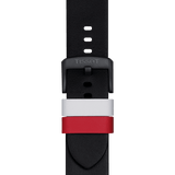 Bracelet officiel Tissot NBA Chicago Bulls cuir 22 mm