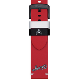 Bracelet officiel Tissot NBA Chicago Bulls cuir 22 mm