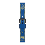 Bracelet officiel Tissot NBA Golden State Warriors cuir 22 mm