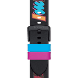 Bracelet officiel Tissot NBA Miami Heat cuir 22 mm