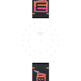 Bracelet officiel Tissot NBA Miami Heat cuir 22 mm