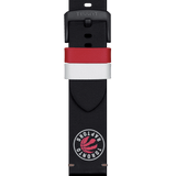 Bracelet officiel Tissot NBA Toronto Raptors cuir 22 mm