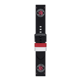 Bracelet officiel Tissot NBA Toronto Raptors cuir 22 mm