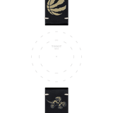 Bracelet officiel Tissot NBA Toronto Raptors cuir 22 mm