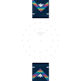 Bracelet officiel Tissot NBA Denver Nuggets cuir 22 mm