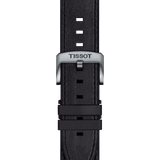 Bracelet Officiel Tissot Cuir Noir entre-cornes 23 MM