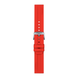 Bracelet Officiel Tissot silicone rouge entre-cornes 22 mm