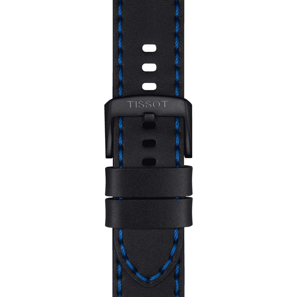 Bracelet Officiel Tissot NBA New York Knicks Cuir 22 mm