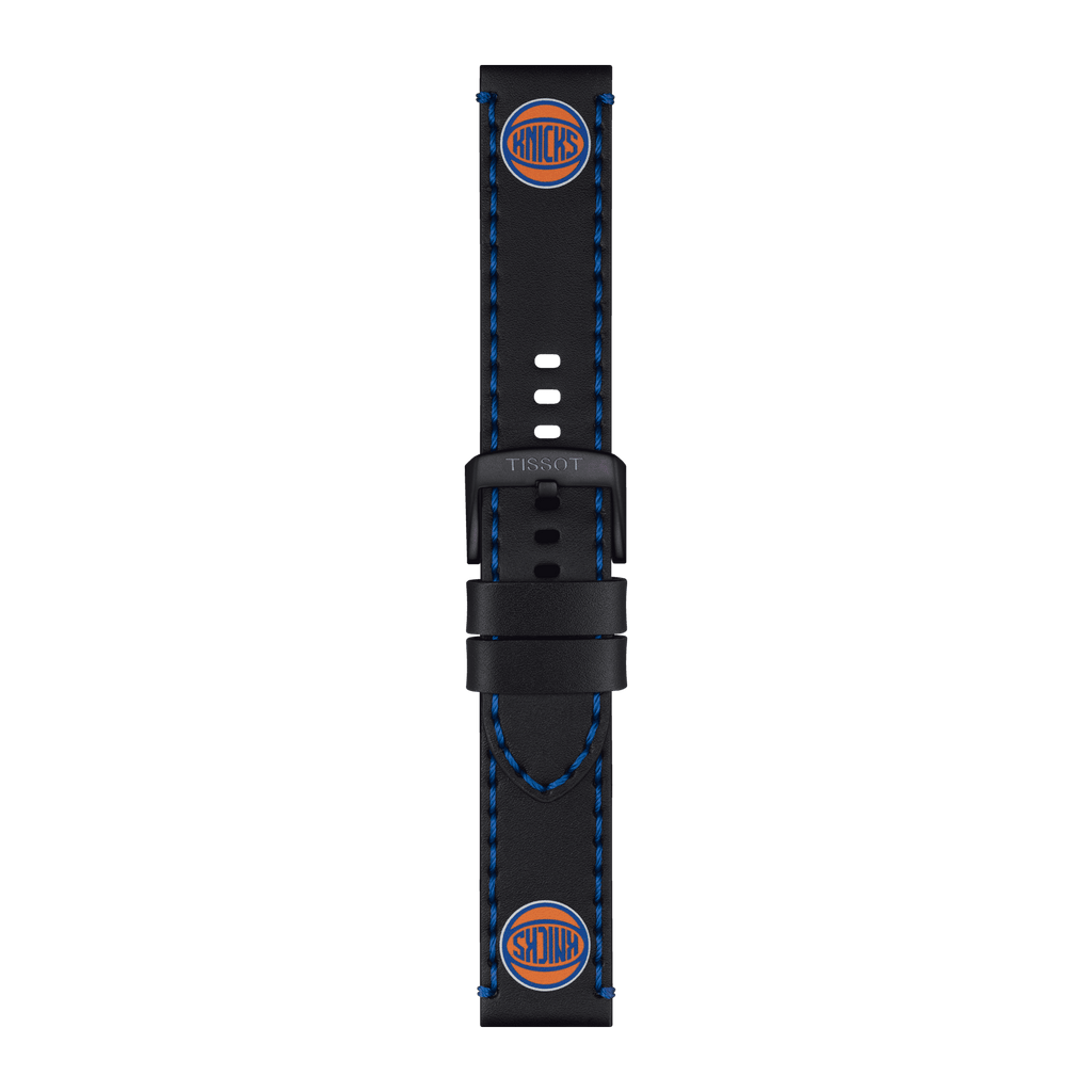 Bracelet Officiel Tissot NBA New York Knicks Cuir 22 mm