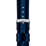 Bracelet Officiel Tissot Synthétique Bleu Entre-cornes 18 mm