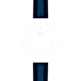 Bracelet Officiel Tissot Synthétique Bleu Entre-cornes 18 mm