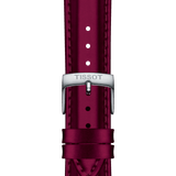 Bracelet Officiel Tissot Synthétique Rouge Entre-cornes 18 mm