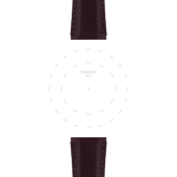 Bracelet Officiel Tissot Tissu Marron Entre-cornes 21 mm