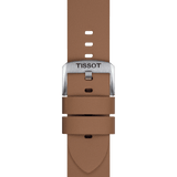 Bracelet Officiel Tissot Synthétique Brun entre-cornes 22 mm