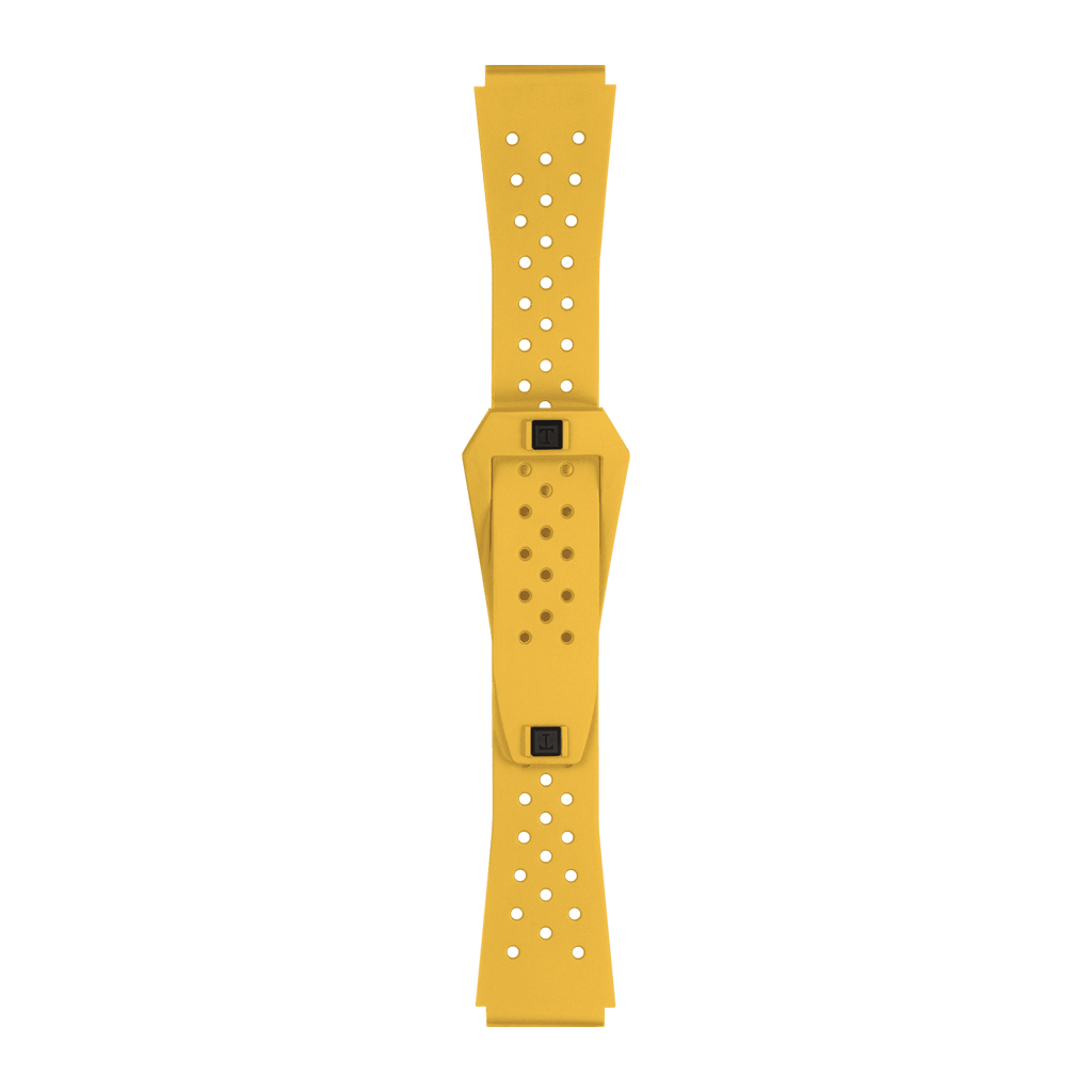 Bracelet Officiel Tissot Sideral Caoutchouc Jaune