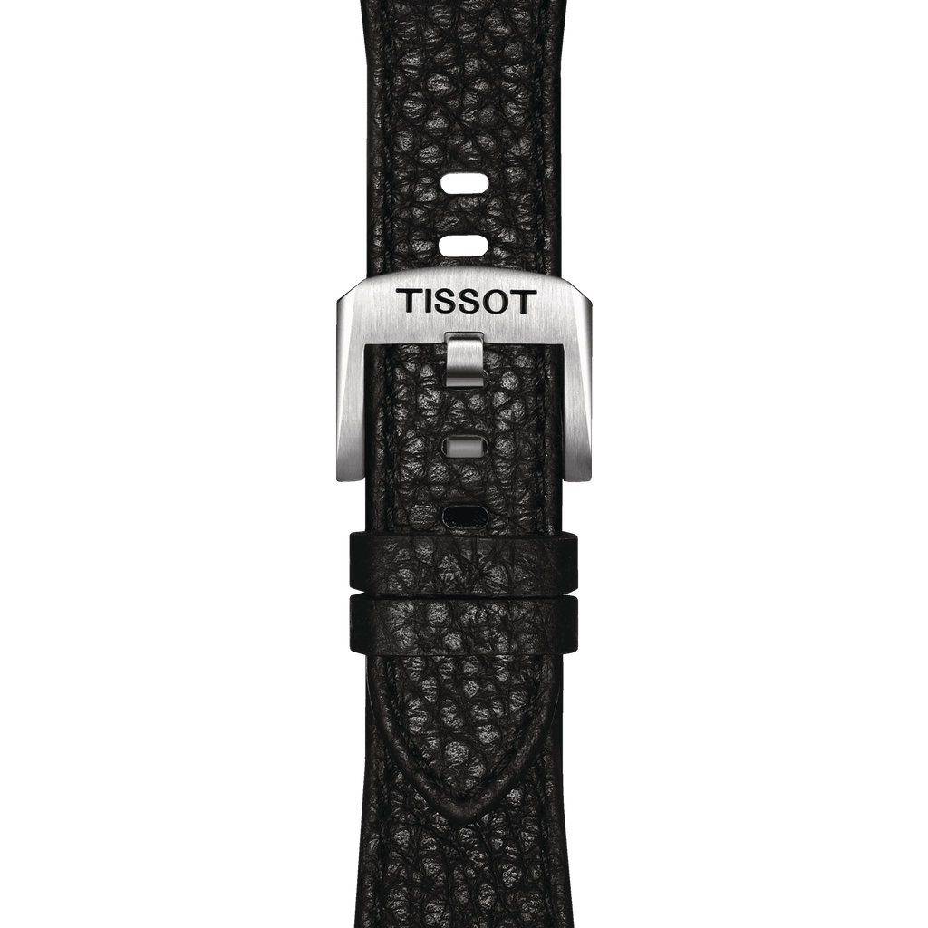 Bracelet officiel Tissot PRX 35 cuir noir