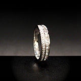 Or Blanc 18K & Diamants