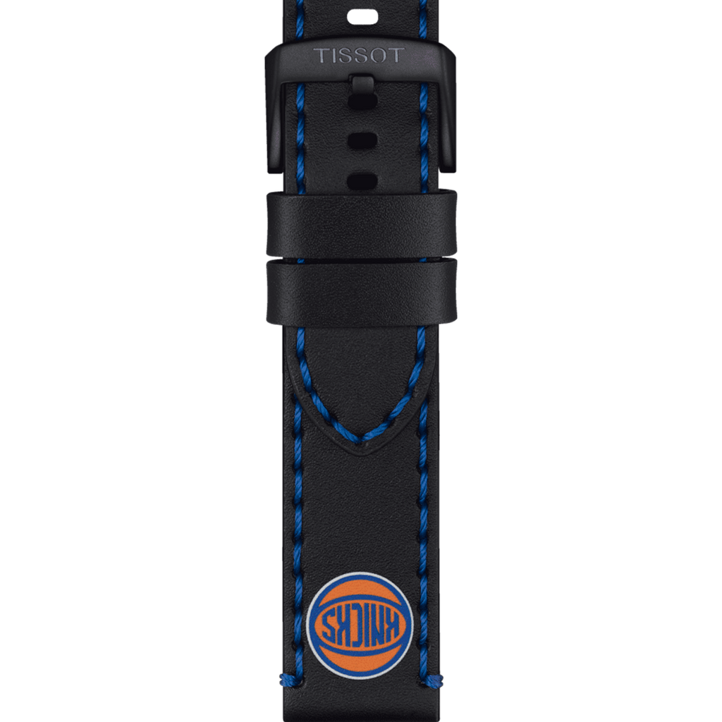 Bracelet Officiel Tissot NBA New York Knicks Cuir 22 mm