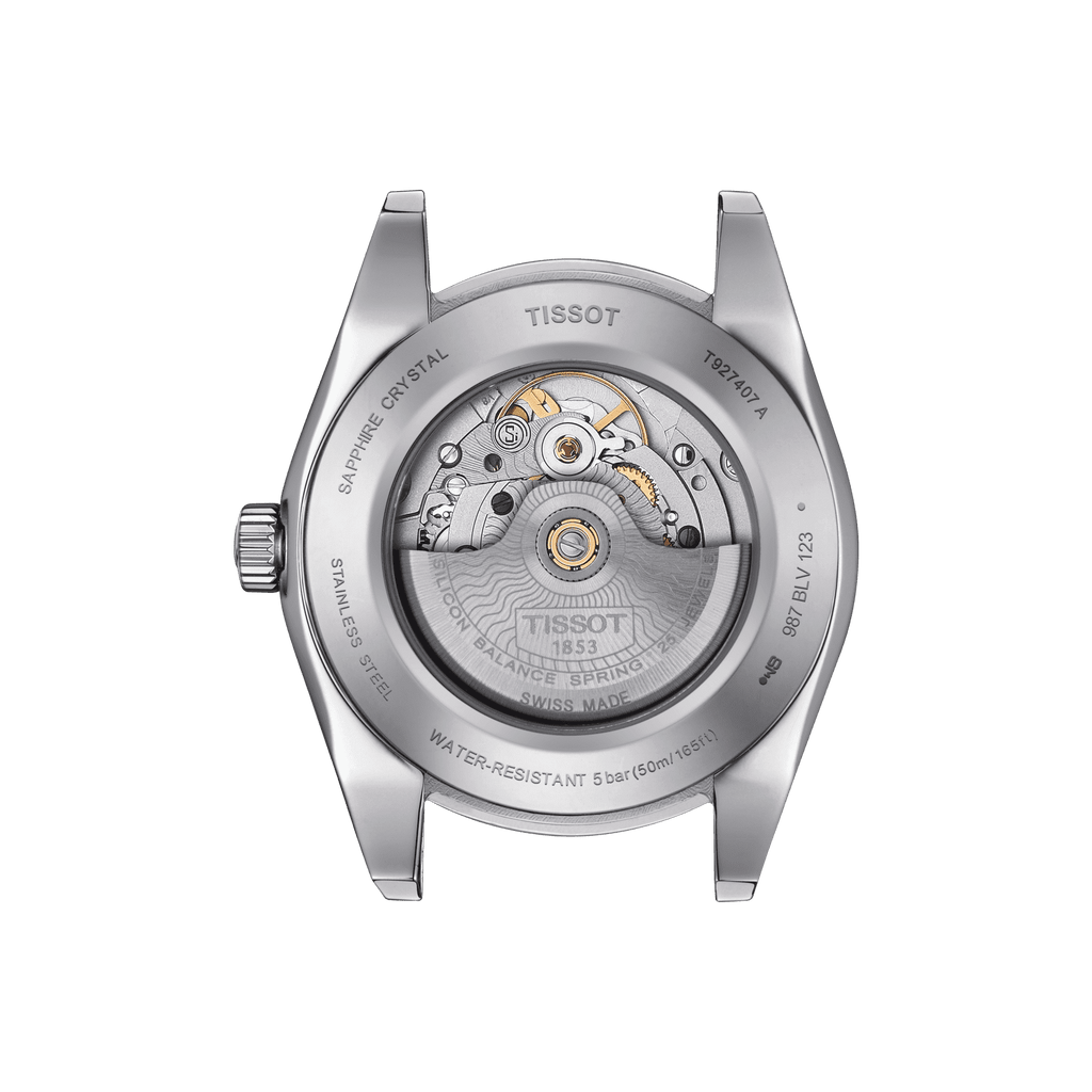 TISSOT GENTLEMAN POWERMATIC 80 SILICIUM SOLID 18K GOLD BEZEL