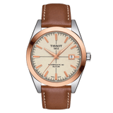 Tissot Gentleman Powermatic 80 Silicium Solid 18K Gold bezel