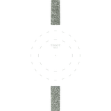 Bracelet Officiel Tissot Synthétique Gris Entre-cornes 9 mm