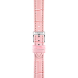 Bracelet Officiel Tissot Cuir Rose Entre-cornes 16 MM