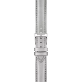 Bracelet Officiel Tissot Cuir Gris Entre-cornes 16 MM