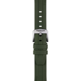 Bracelet Officiel Tissot Caoutchouc Kaki Entre-cornes 20 mm