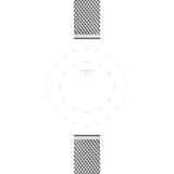 Bracelet Officiel Tissot Acier Maille Milanaise Entre-cornes 16 mm