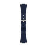 Bracelet Officiel Tissot PRX Caoutchouc Bleu
