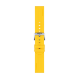 Bracelet Officiel Tissot Silicone Jaune Entre-cornes 22 mm