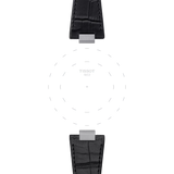 Bracelet Officiel Tissot PRX Cuir Noir