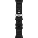 Bracelet Officiel Tissot PRX Caoutchouc Noir