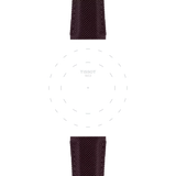 Bracelet Officiel Tissot Tissu Marron Entre-cornes 21 mm