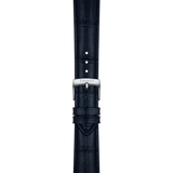 Bracelet Officiel Tissot Cuir Bleu Entre-cornes 18 mm