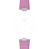 Bracelet Officiel Tissot PRX35 Cuir Rose