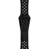 Bracelet Officiel Tissot Sideral Caoutchouc Noir