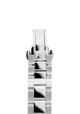 Bracelet en acier inoxydable argenté - 21 mm