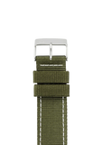 Bracelet nylon vert - 21 mm