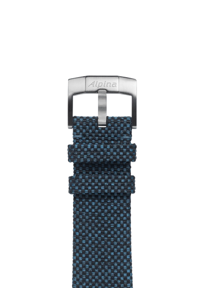 Bracelet RPT bleu et noir - 22 mm