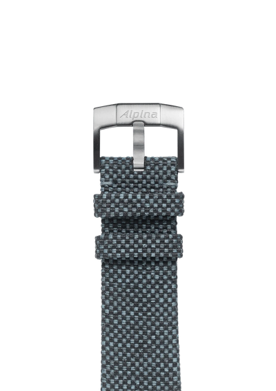 Bracelet RPT gris et noir - 22 mm