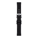 Bracelet officiel Tissot silicone noir entre-cornes 18 mm