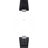 Bracelet Officiel Tissot PRX Cuir Noir