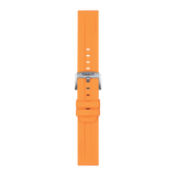 Bracelet officiel Tissot en silicone orange entre-cornes 22 mm